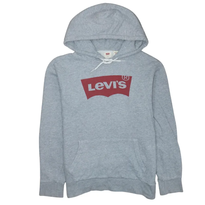 Levi's 90's Spellout Pullover Hoodie Medium Grey made by Levi's