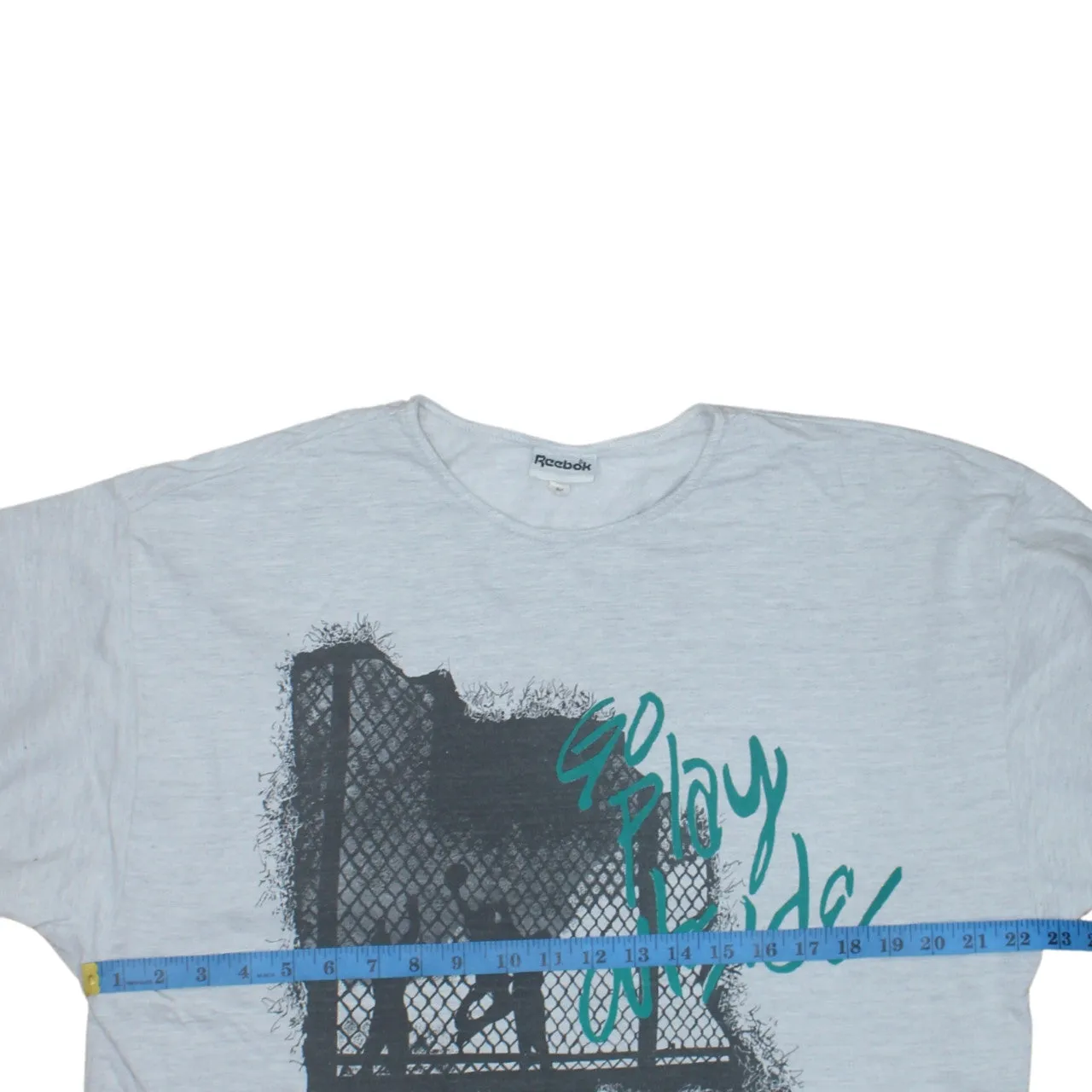 Reebok 90's Lightweight Crew Neck Sweatshirt Medium Grey sold by Vintage Club product image thumbnail 5