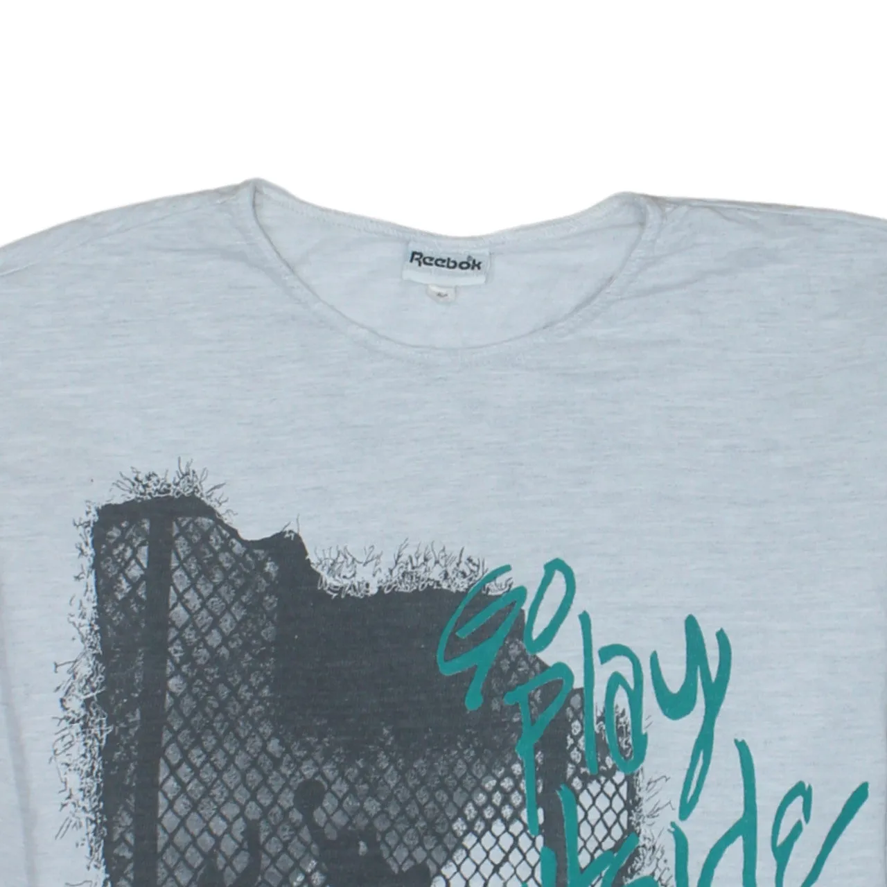 Reebok 90's Lightweight Crew Neck Sweatshirt Medium Grey sold by Vintage Club product image thumbnail 3