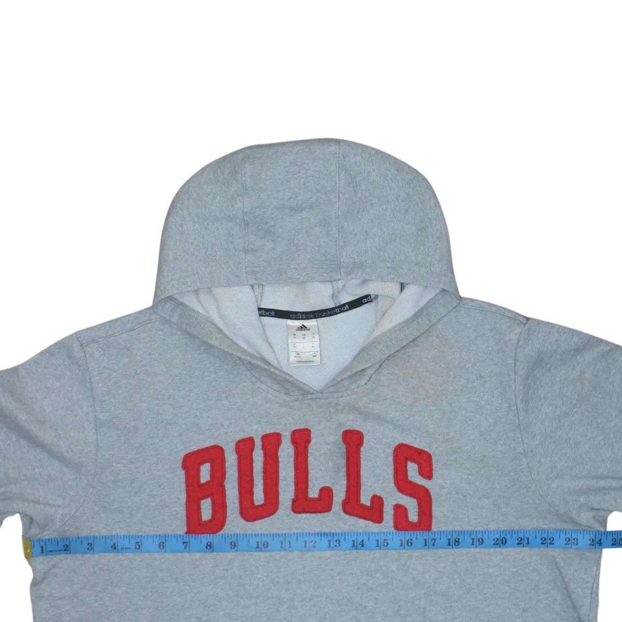 Adidas 90's Bulls Pullover Hoodie XLarge Grey sold by Vintage Club product image thumbnail 5
