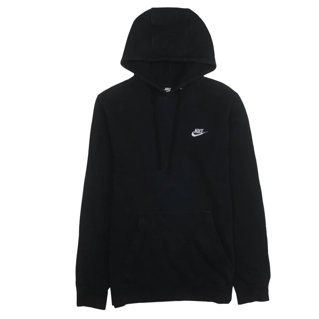 Nike 90's Swoosh Pullover Hoodie Medium Black sold by Vintage Club