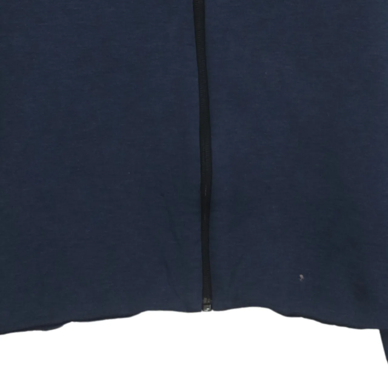 Adidas 90's Plain Full Zip Up Hoodie Medium Navy Blue sold by Vintage Club product image thumbnail 4