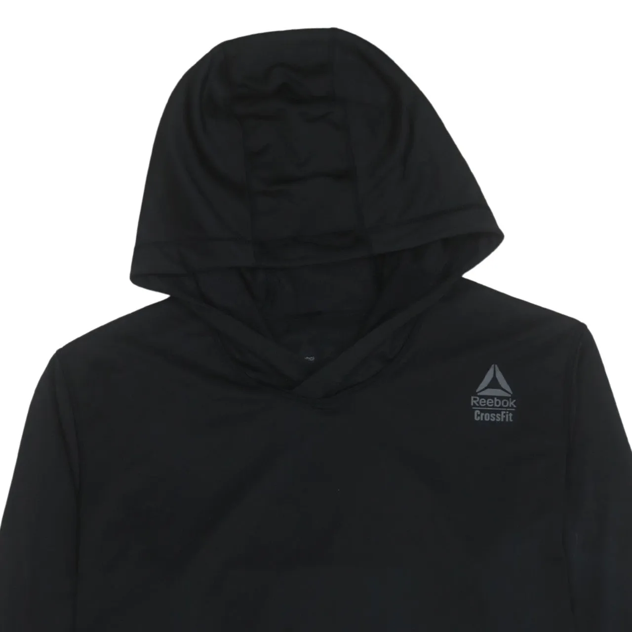 Reebok 90's Loungewear Pullover Hoodie Large Black sold by Vintage Club product image thumbnail 3