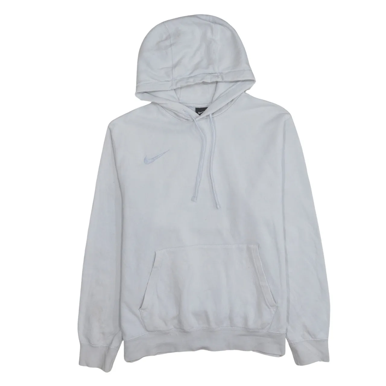 Nike 90's Swoosh Pullover Hoodie Large White sold by Vintage Club