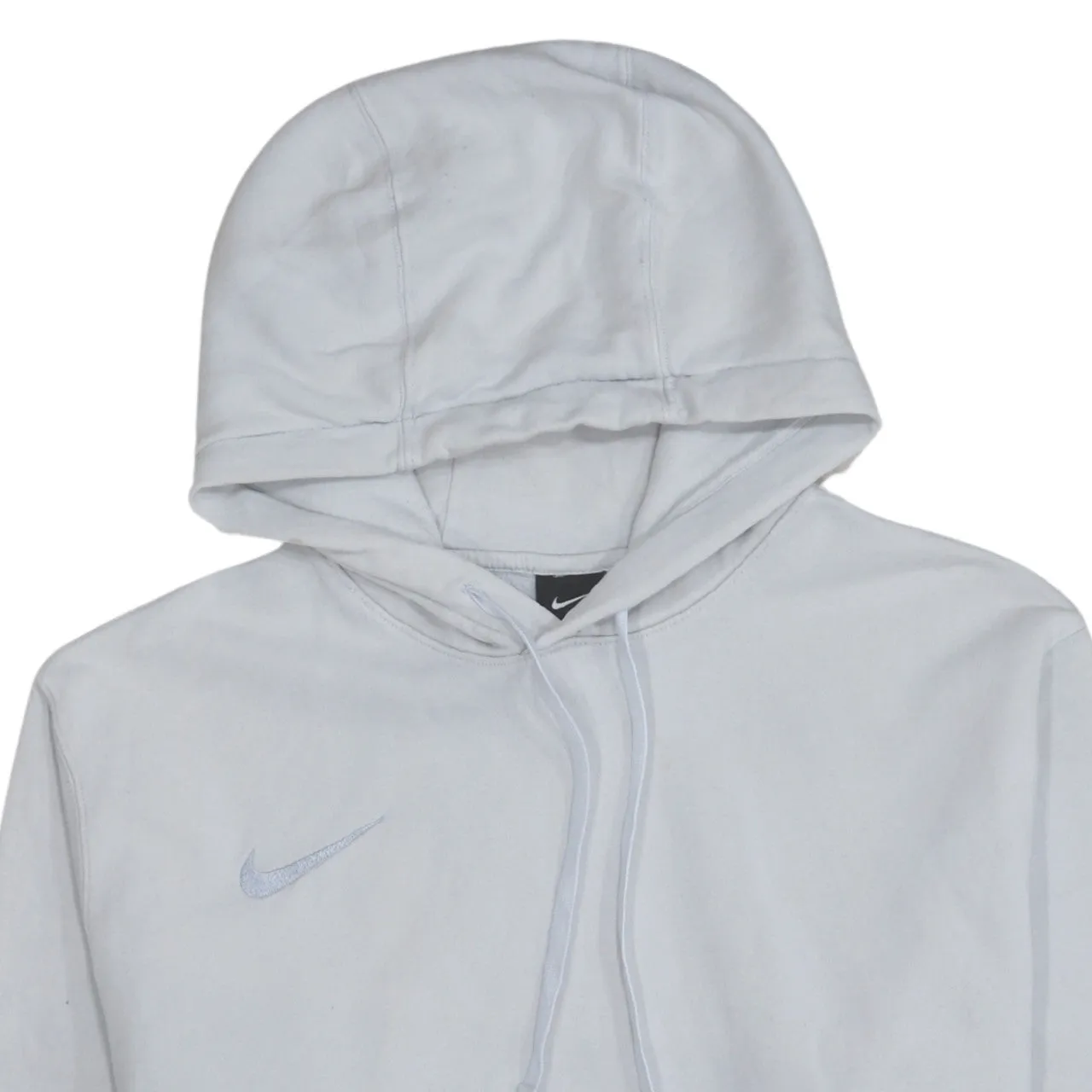 Nike 90's Swoosh Pullover Hoodie Large White sold by Vintage Club product image thumbnail 3