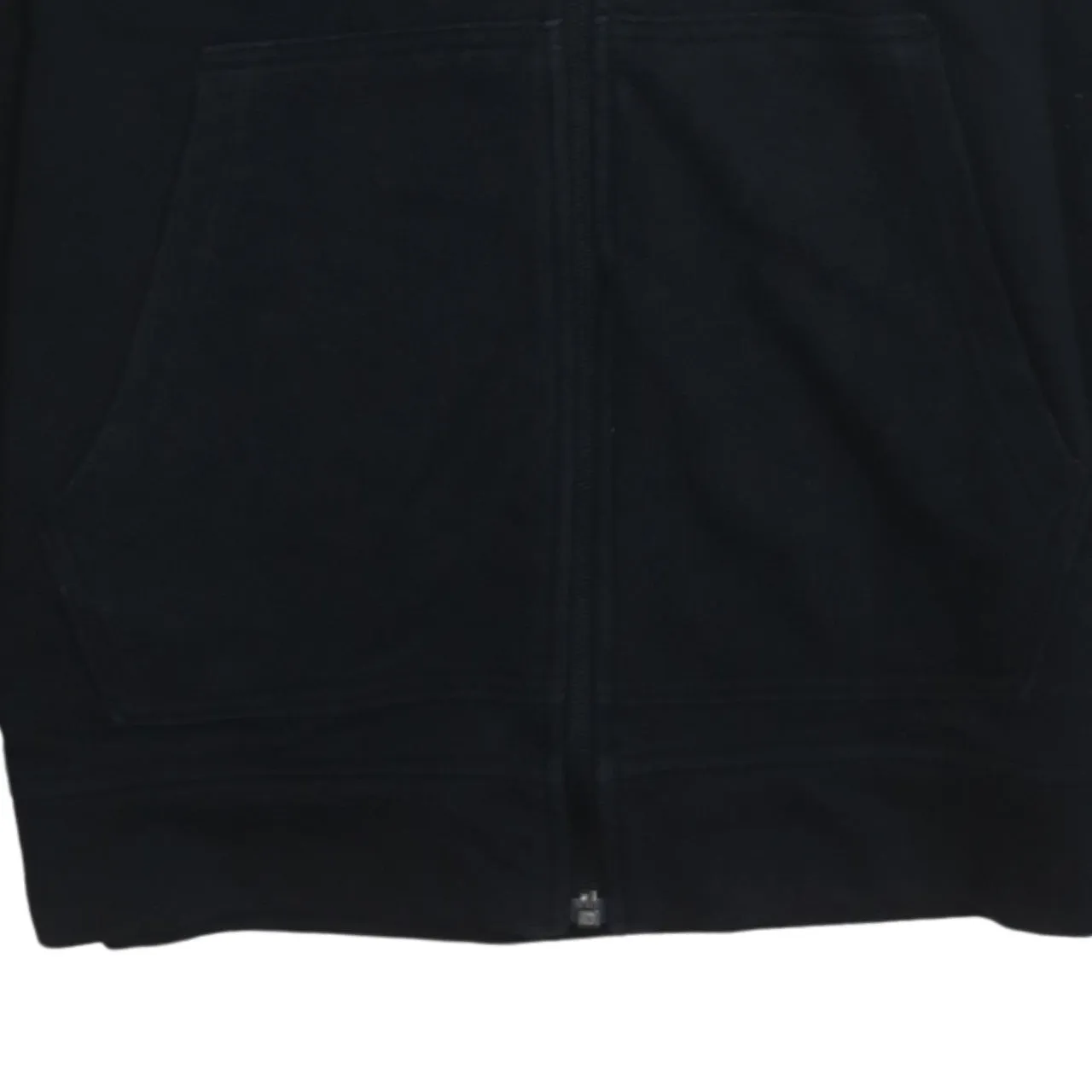 Under Armour 90's Drawstring Pockets Full Zip Up Hoodie Small Black sold by Vintage Club product image thumbnail 4