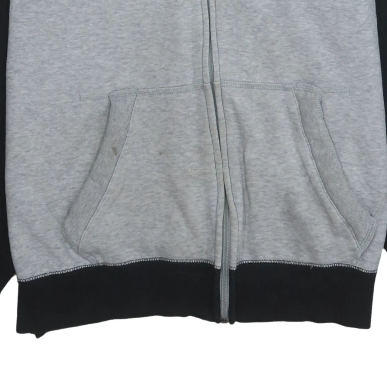 Puma 90's Drawstring Pockets Full Zip Up Hoodie Medium Black sold by Vintage Club product image thumbnail 4