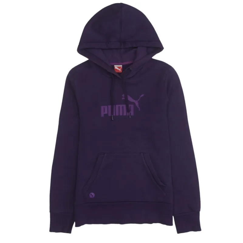 Puma 90's Spellout Pullover Hoodie Medium Purple made by Puma