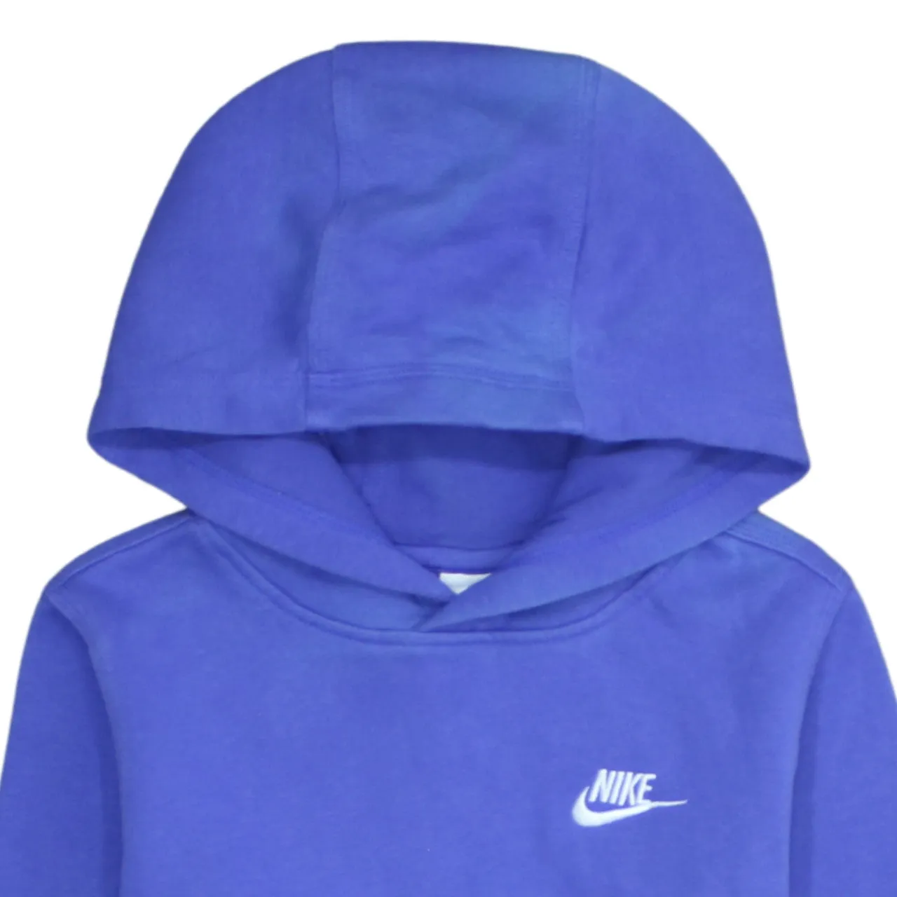 Nike 90's Swoosh Pullover Hoodie Large Blue sold by Vintage Club product image thumbnail 3