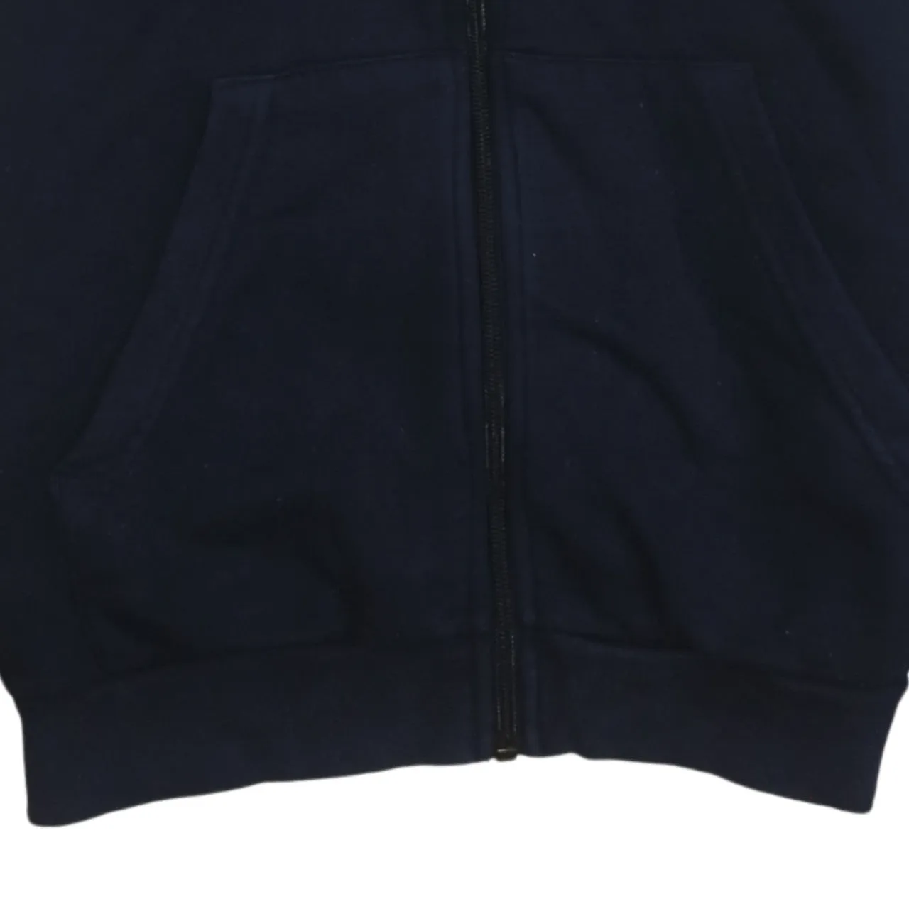 Adidas 90's Striped Sleeve Full Zip Up Hoodie XSmall Navy Blue sold by Vintage Club product image thumbnail 4