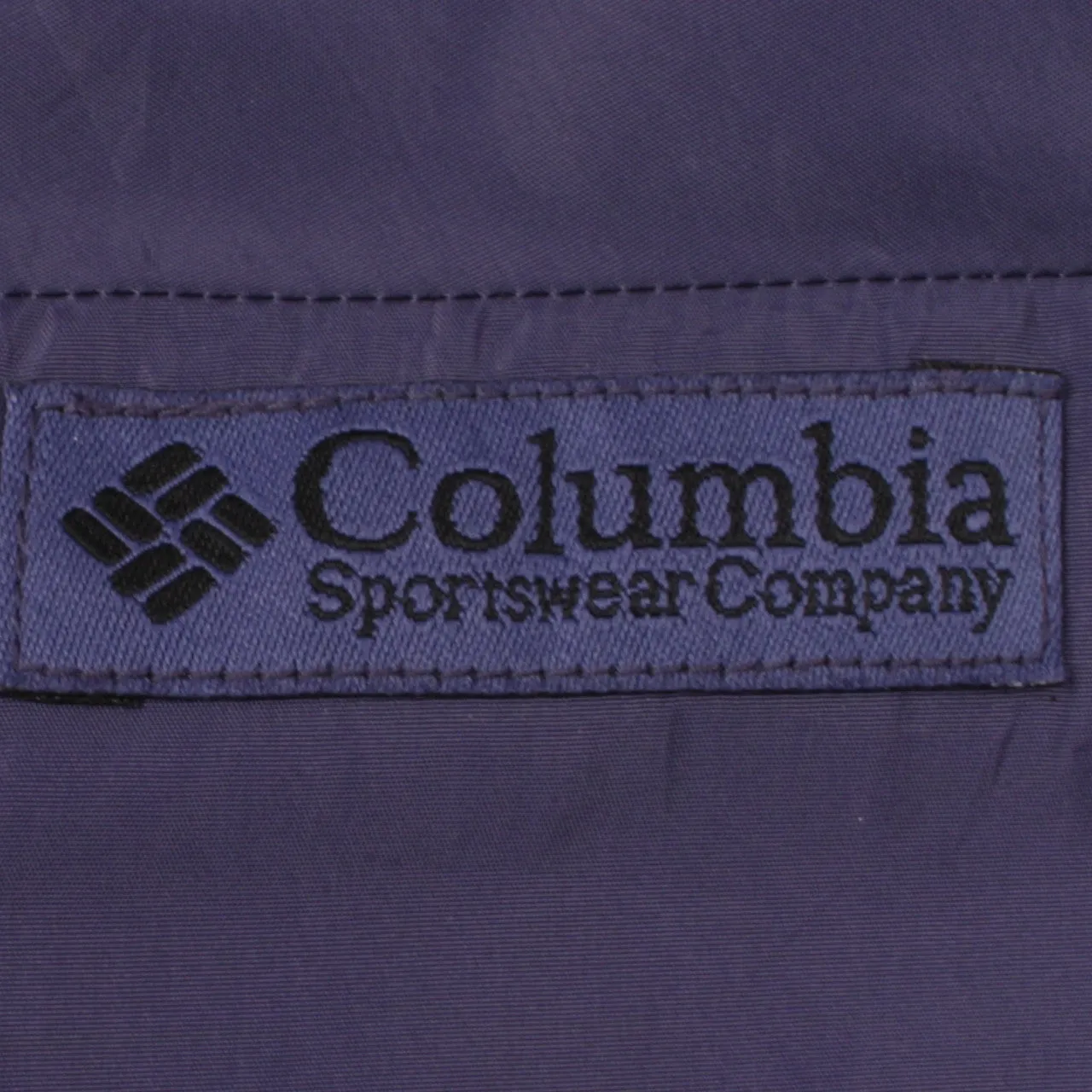 Vintage Columbia 90's Lightweight Navy Blue Windbreaker XXLarge sold by Vintage Club product image thumbnail 4