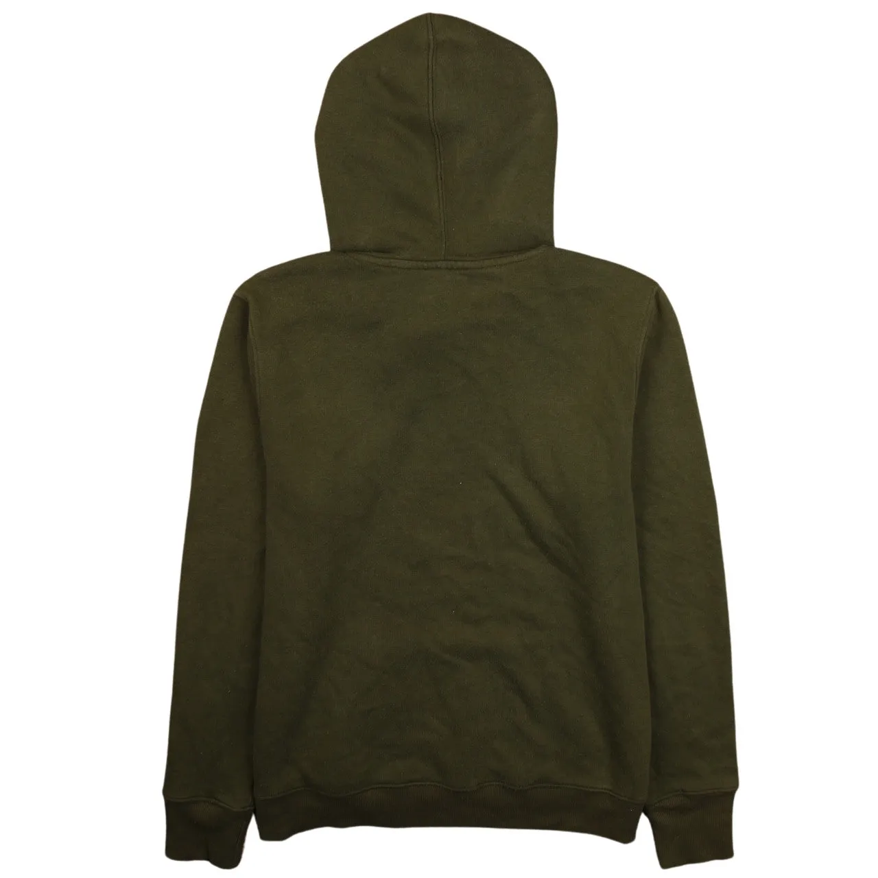 Vintage Fila 90's Women's Large Green Spellout Pullover Hoodie Retro sold by Vintage Club product image thumbnail 2
