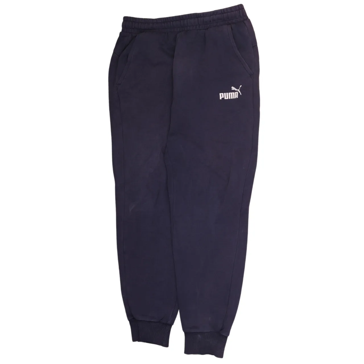 Puma 90's Men's Vintage Joggers Sweatpants Medium Navy Blue Pants sold by Vintage Club