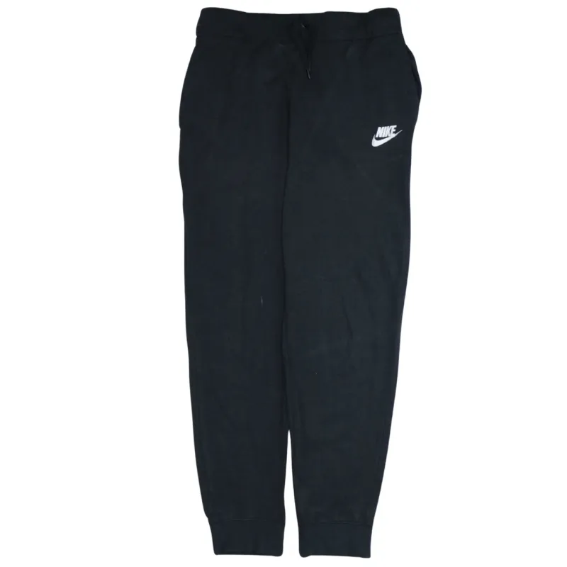 Vintage Nike 90's Black Men's XLarge Swoosh Joggers Sweatpants made by Nike