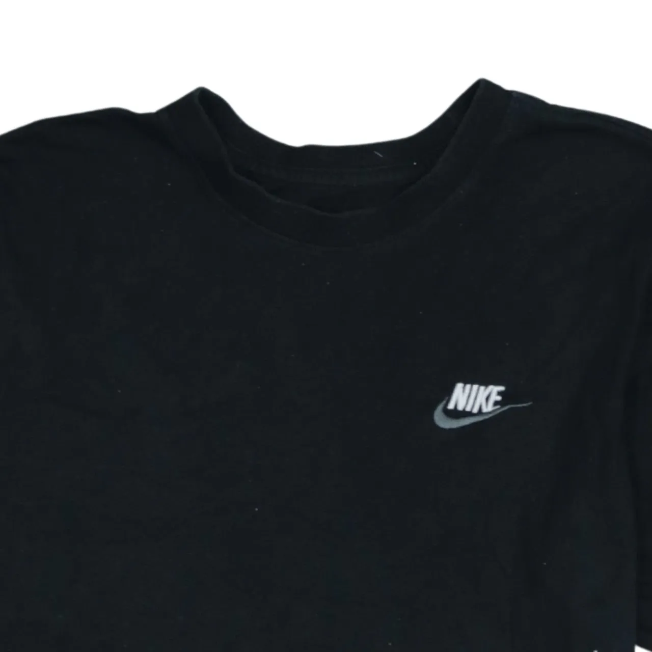 Vintage Nike 90's Swoosh Short Sleeve T-Shirt Small Black Cotton sold by Vintage Club product image thumbnail 3