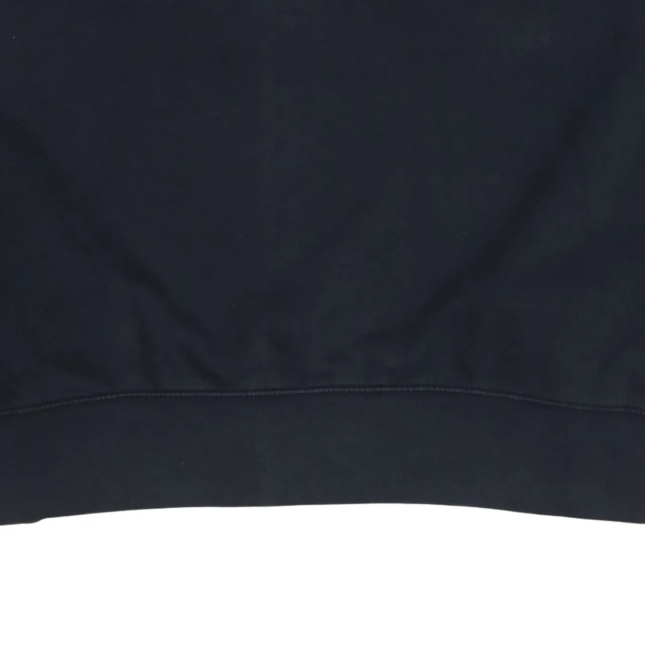 Nike Black Cropped Sweatshirt Women's Medium Embroidered Swoosh Logo Crewneck Pullover sold by Vintage Club product image thumbnail 4