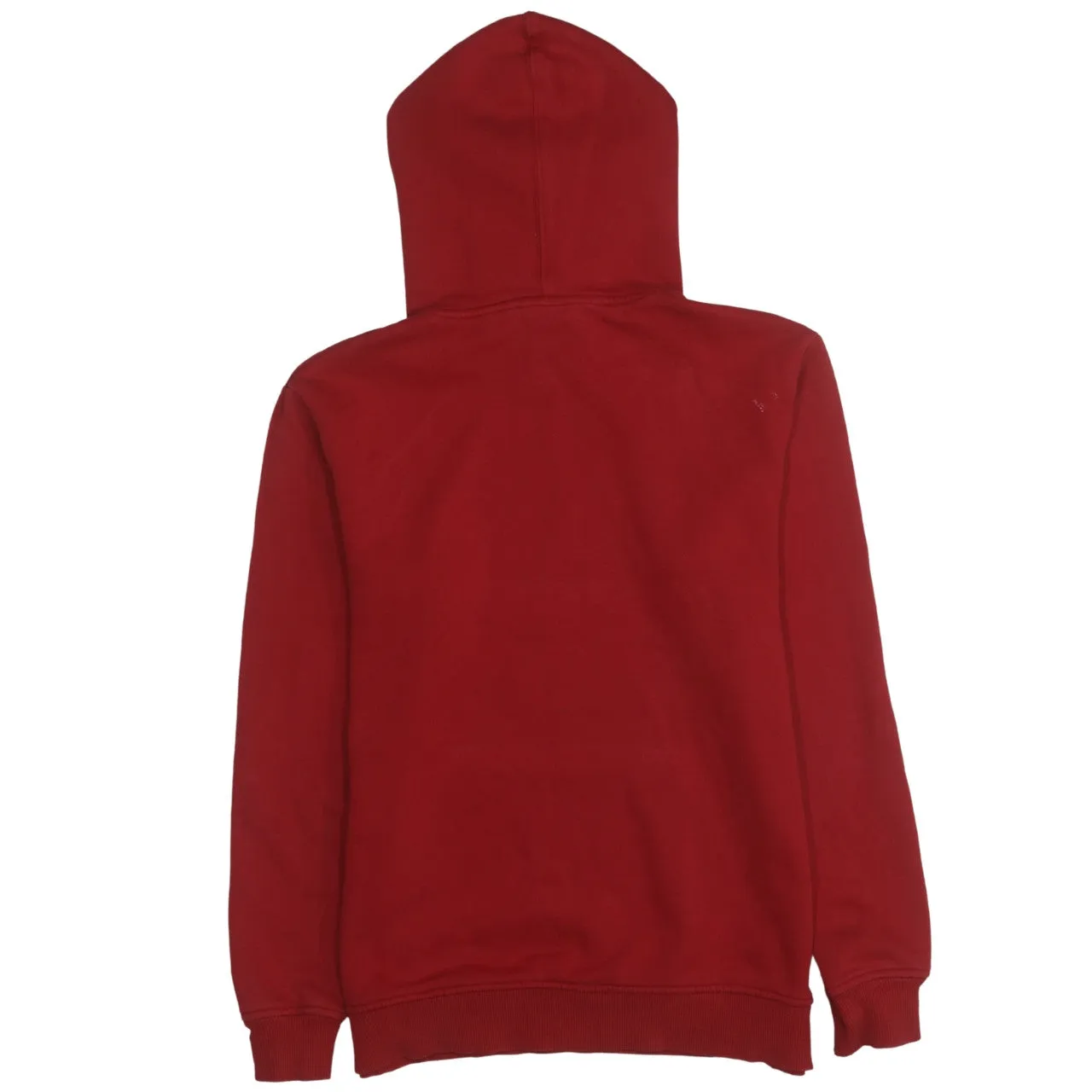 Adidas 90's Spellout Pullover Hoodie Small Red sold by Vintage Club product image thumbnail 2