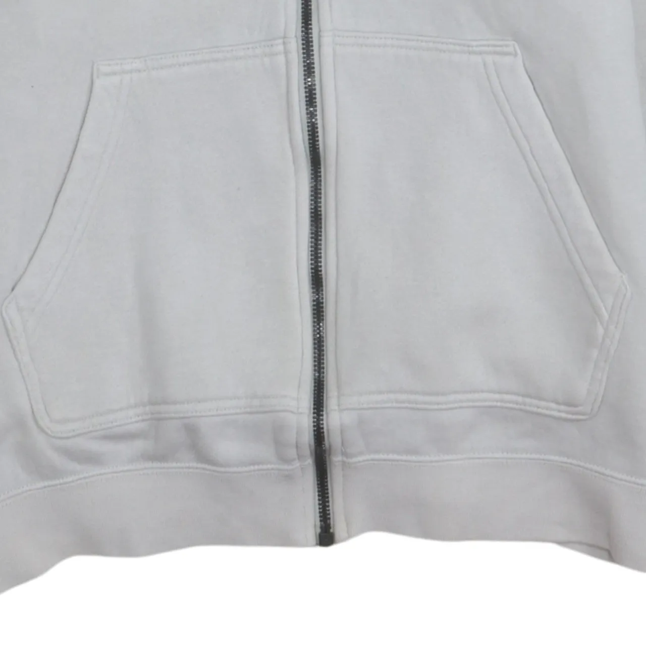 Nike 90's Swoosh Full Zip Up Hoodie Small White sold by Vintage Club product image thumbnail 4