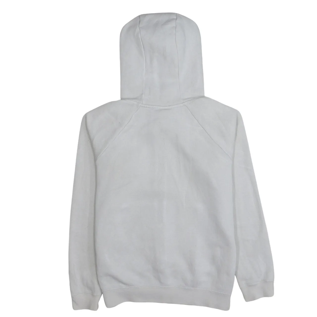 Nike 90's Swoosh Full Zip Up Hoodie Small White sold by Vintage Club product image thumbnail 2