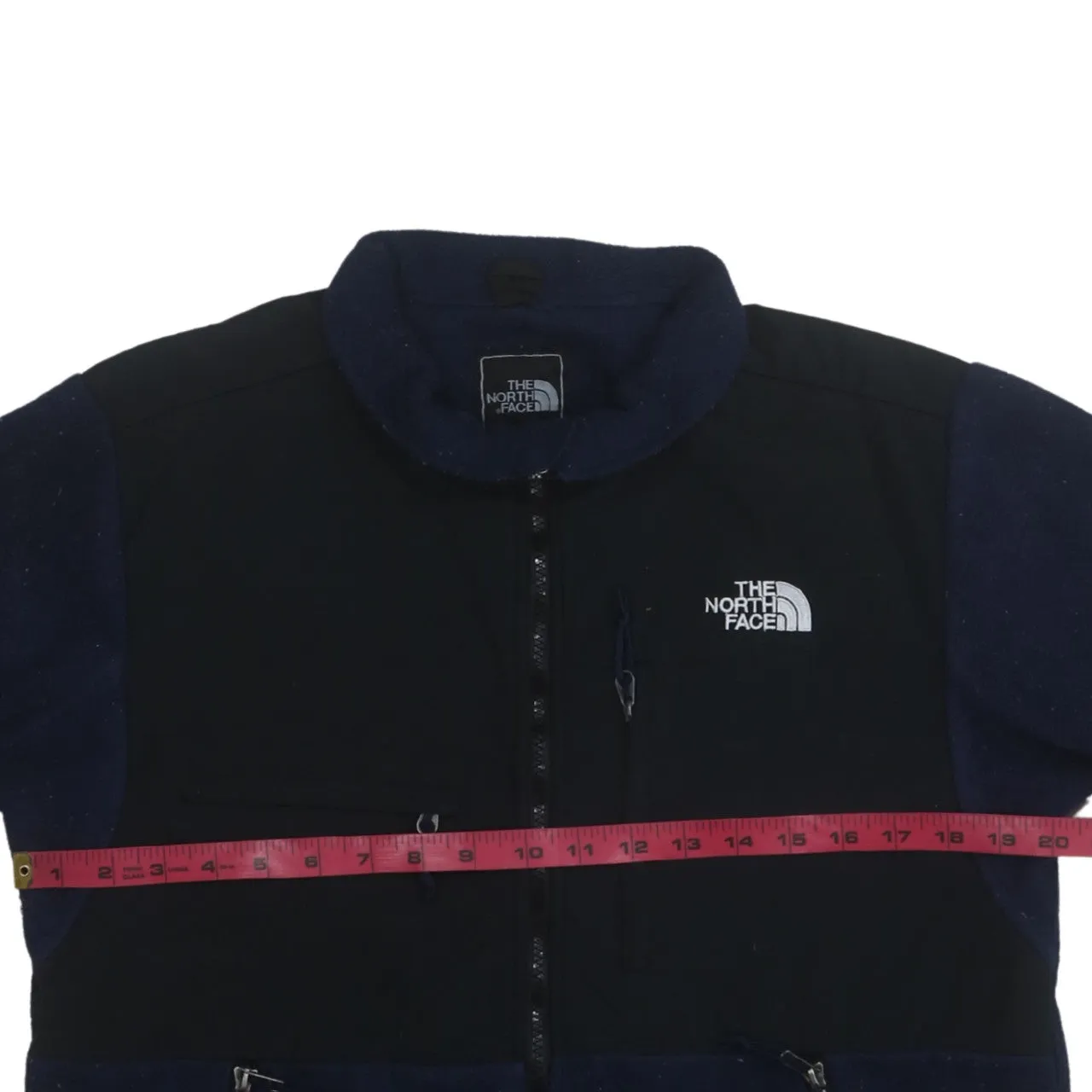 The North Face Navy Black Fleece Jacket Women’s Small Embroidered Logos Zip Pockets Outdoor Top sold by Vintage Club product image thumbnail 5