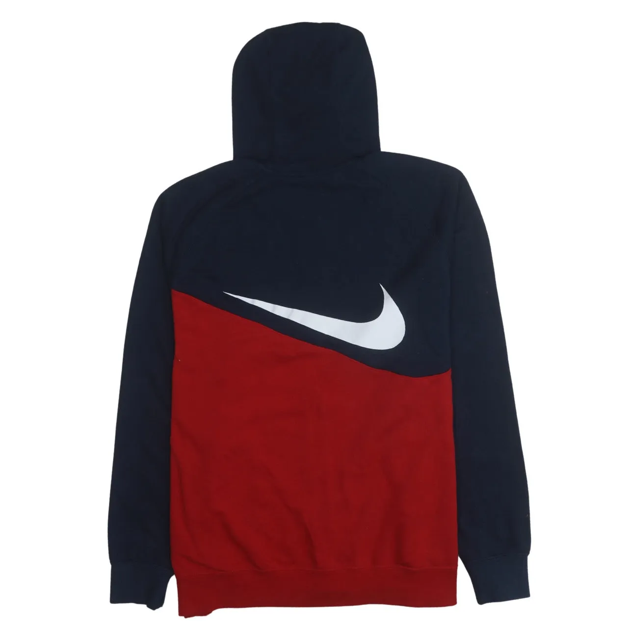 Nike 90's Swoosh Full Zip Up Hoodie XXLarge (2XL) Navy Blue sold by Vintage Club product image thumbnail 2