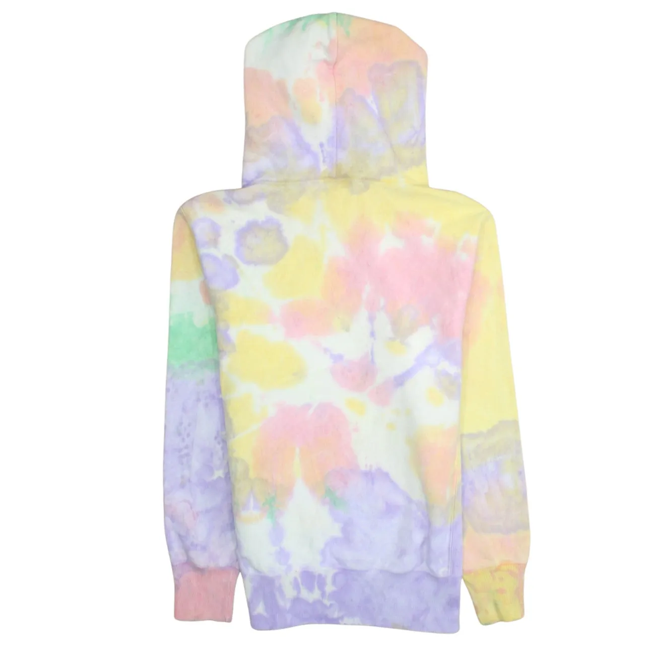 Champion Pastel Tie Dye Hoodie Women's Large Embroidered C Logo Pullover Sweatshirt sold by Vintage Club product image thumbnail 2