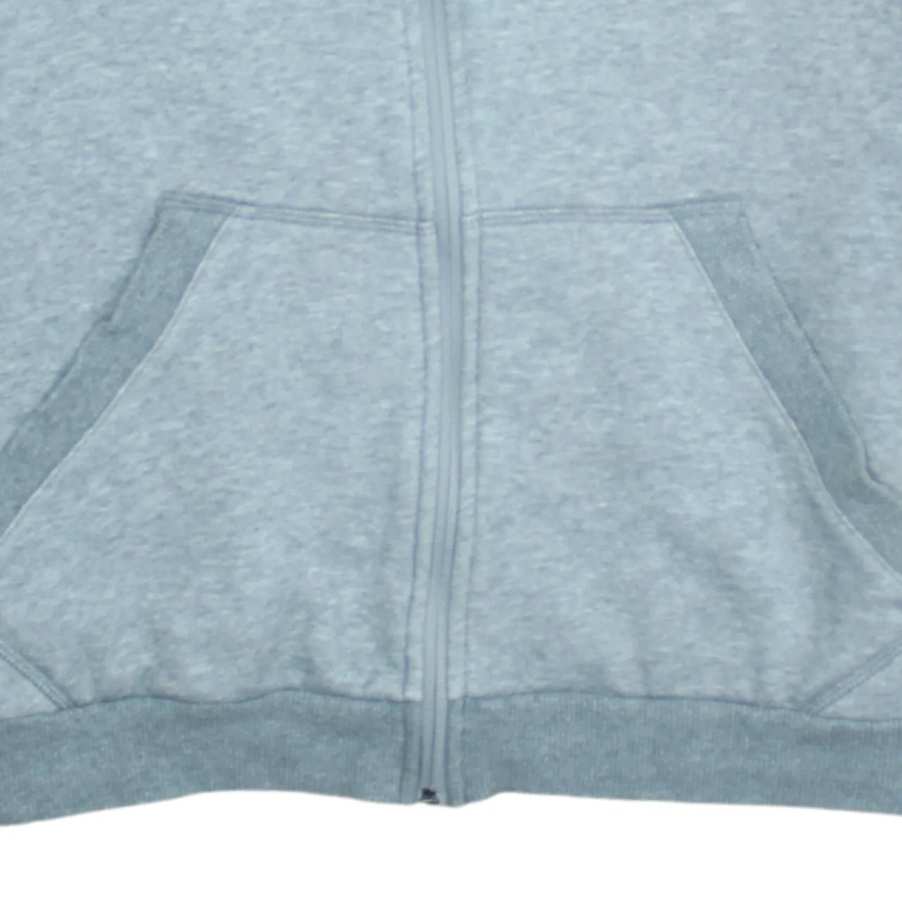 Puma Grey Full Zip Sweatshirt Men’s Small Embroidered Chest Logo Contrast Sleeve Stripes Track Top sold by Vintage Club product image thumbnail 4