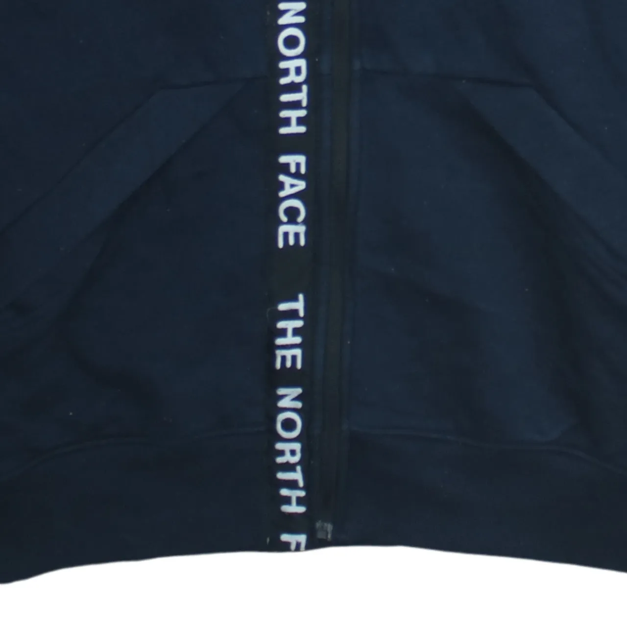 The North Face 90's Lightwash Full Zip Up Hoodie Medium Black sold by Vintage Club product image thumbnail 4