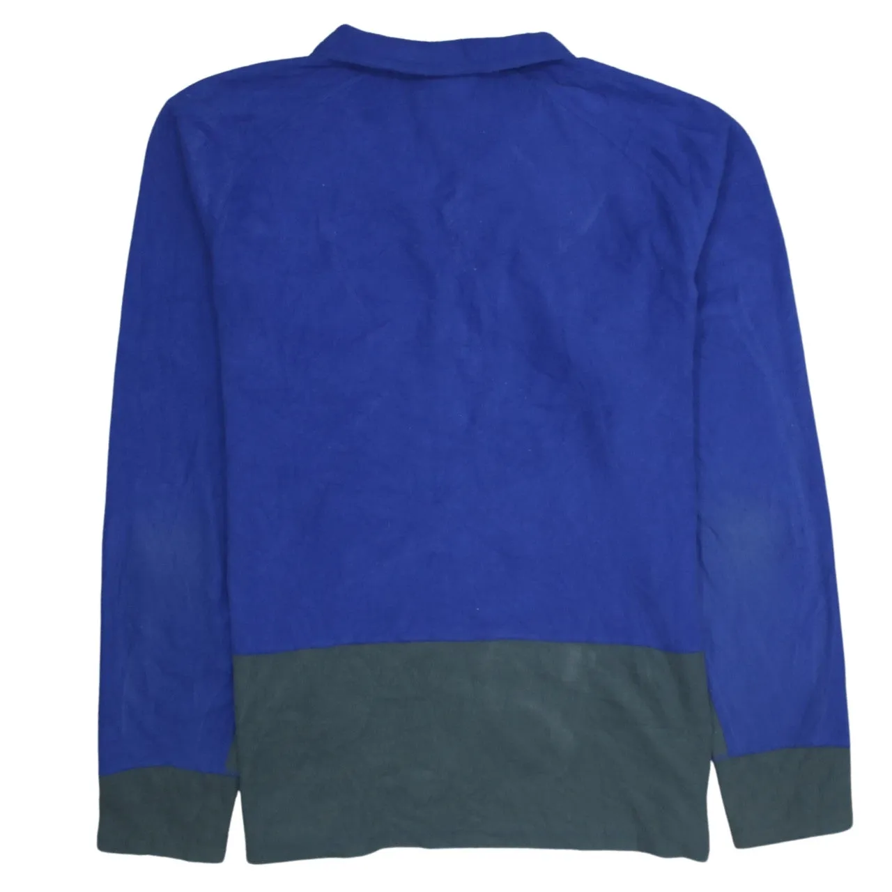 The North Face 90's Hiking Warm Quarter Zip Fleece Jumper Large Blue sold by Vintage Club product image thumbnail 2