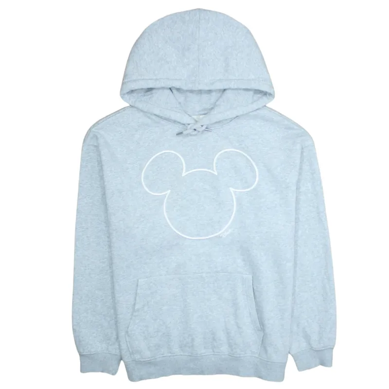 H&M 90's Mickey Mouse Pullover Hoodie Large Grey made by H&M