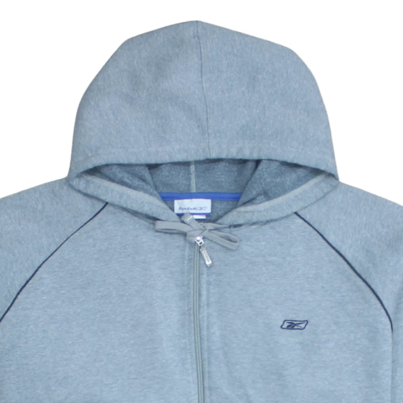 Reebok 90's Lightweight Full Zip Up Hoodie XLarge Grey sold by Vintage Club product image thumbnail 3