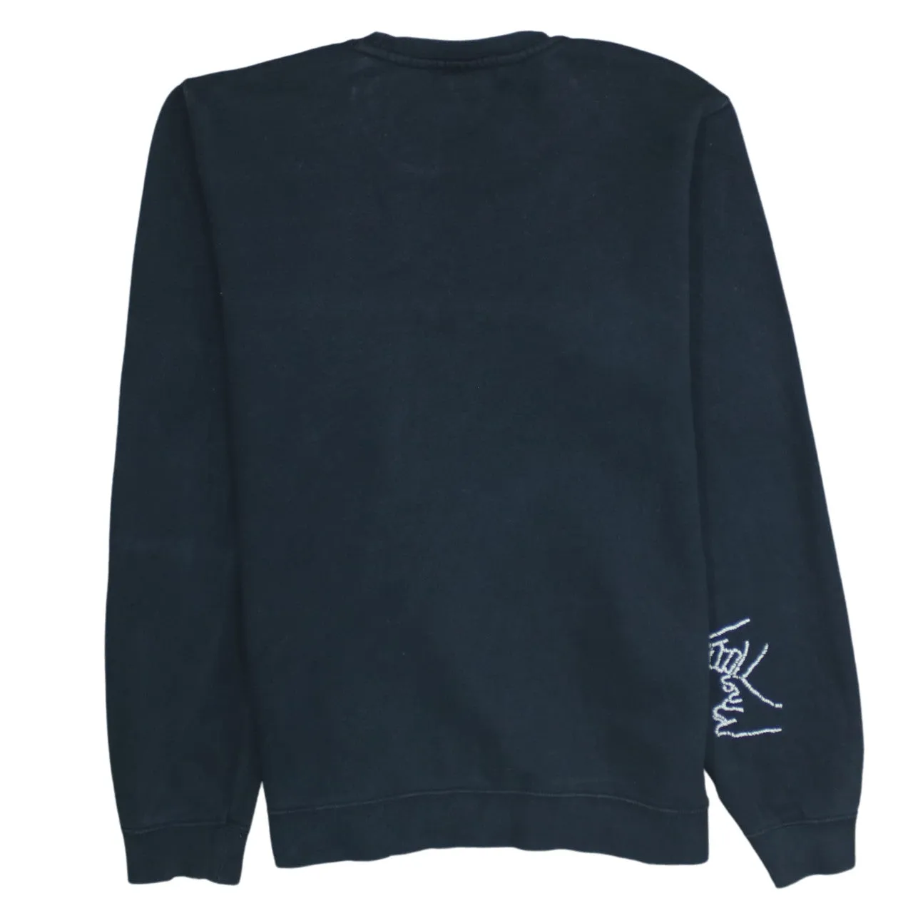 Nike 90's Swoosh Crew Neck Hoodie Medium Black sold by Vintage Club product image thumbnail 2