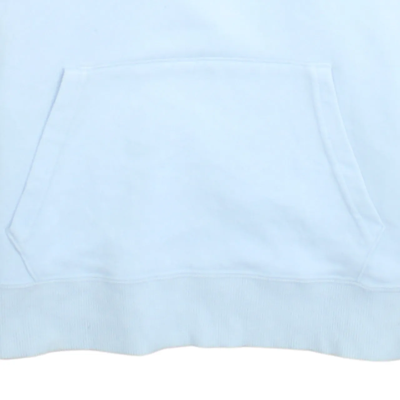 Puma Pastel Blue Hoodie Men’s XSmall Embroidered Logo Colourblock Sleeves Pullover Sweatshirt sold by Vintage Club product image thumbnail 4