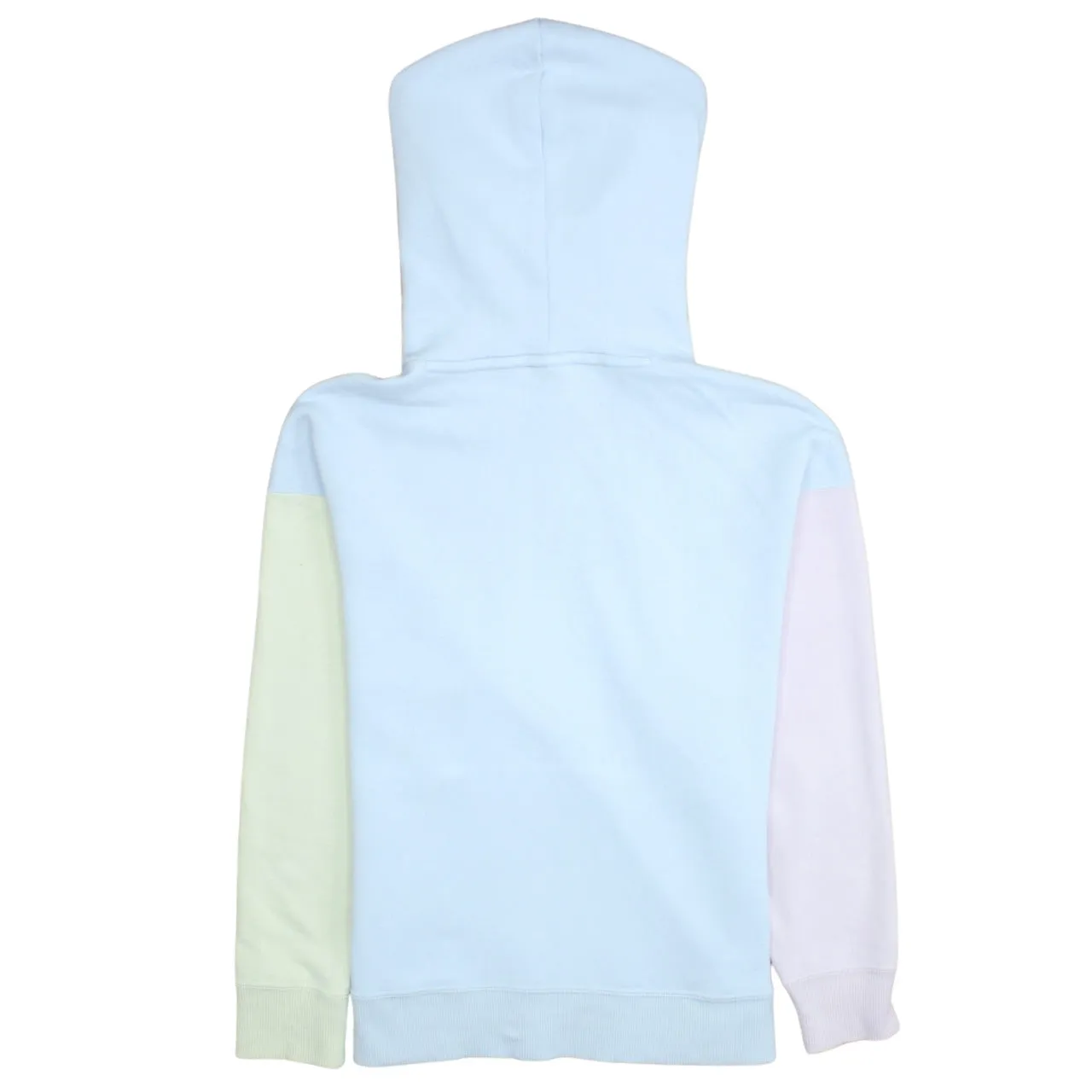 Puma Pastel Blue Hoodie Men’s XSmall Embroidered Logo Colourblock Sleeves Pullover Sweatshirt sold by Vintage Club product image thumbnail 2