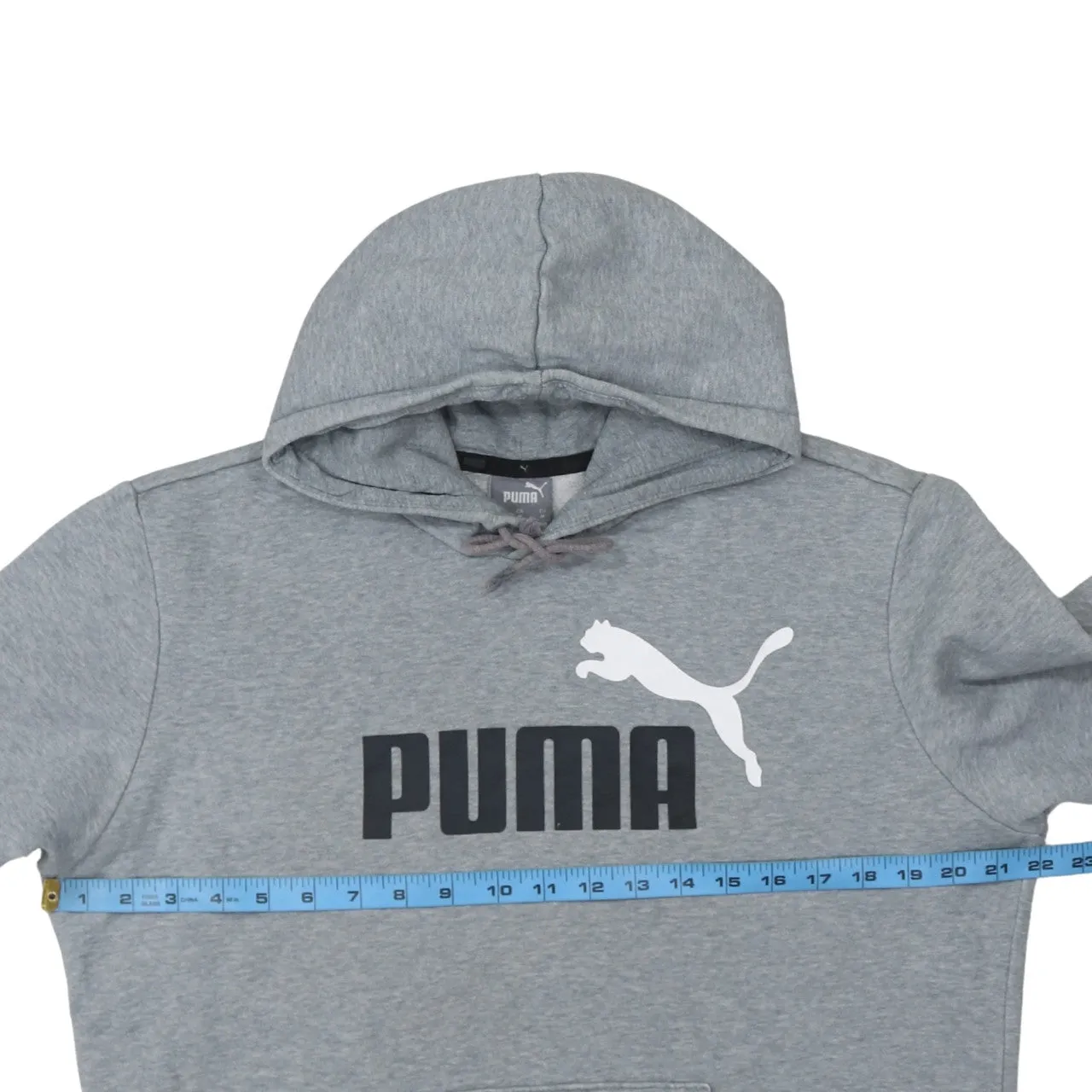 Puma 90's Spellout Pullover Hoodie Medium Grey sold by Vintage Club product image thumbnail 5
