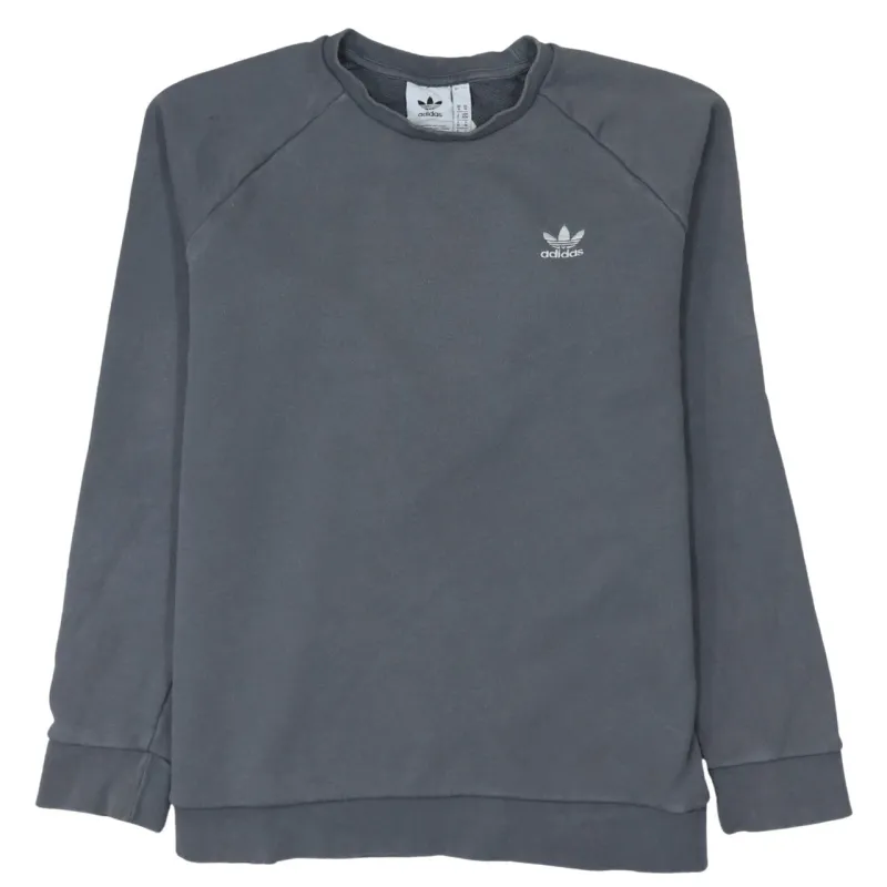 Adidas 90's Lightweight Crew Neck Sweatshirt Medium Grey sold by Vintage Club