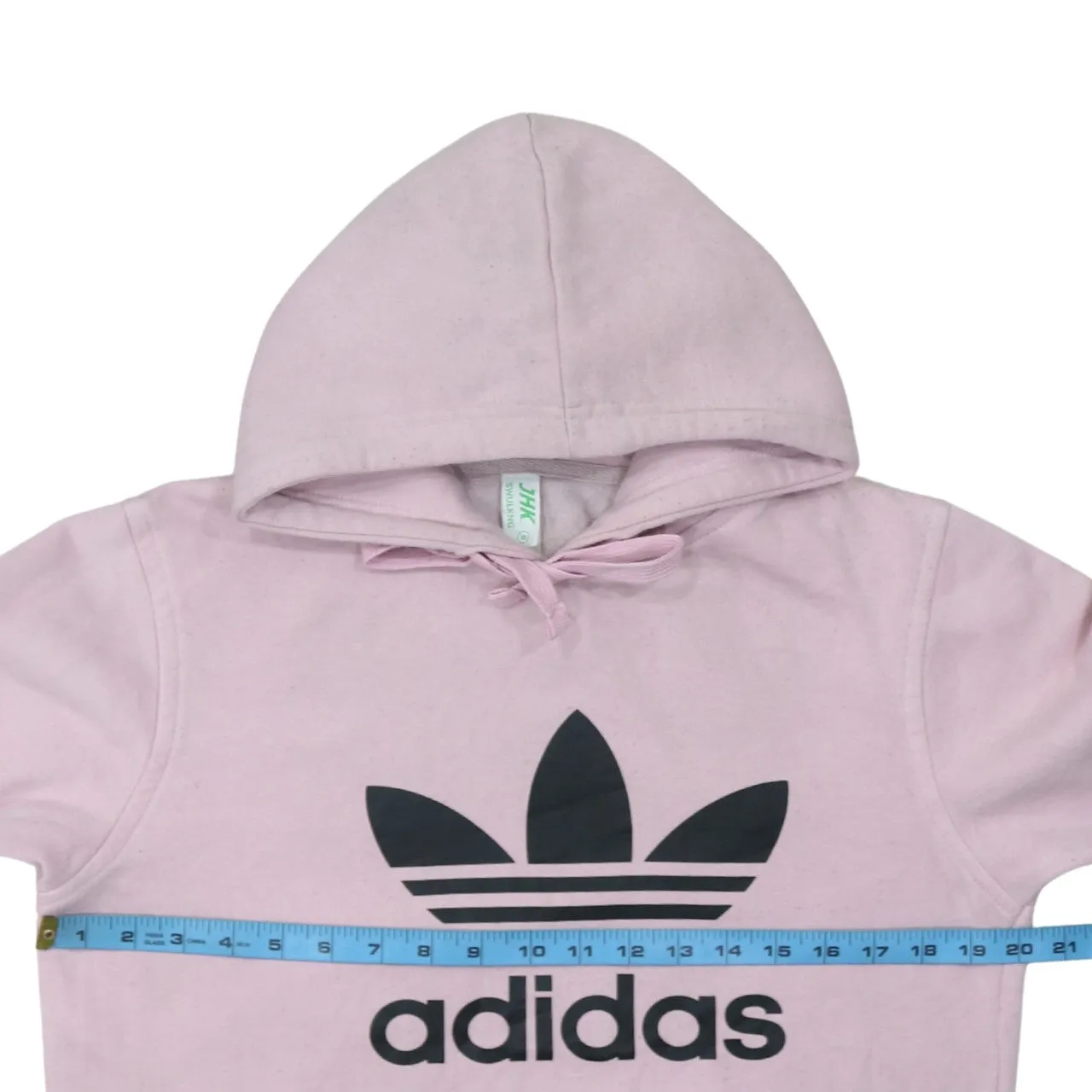 Adidas 90's Spellout Pullover Hoodie Medium Pink sold by Vintage Club product image thumbnail 5
