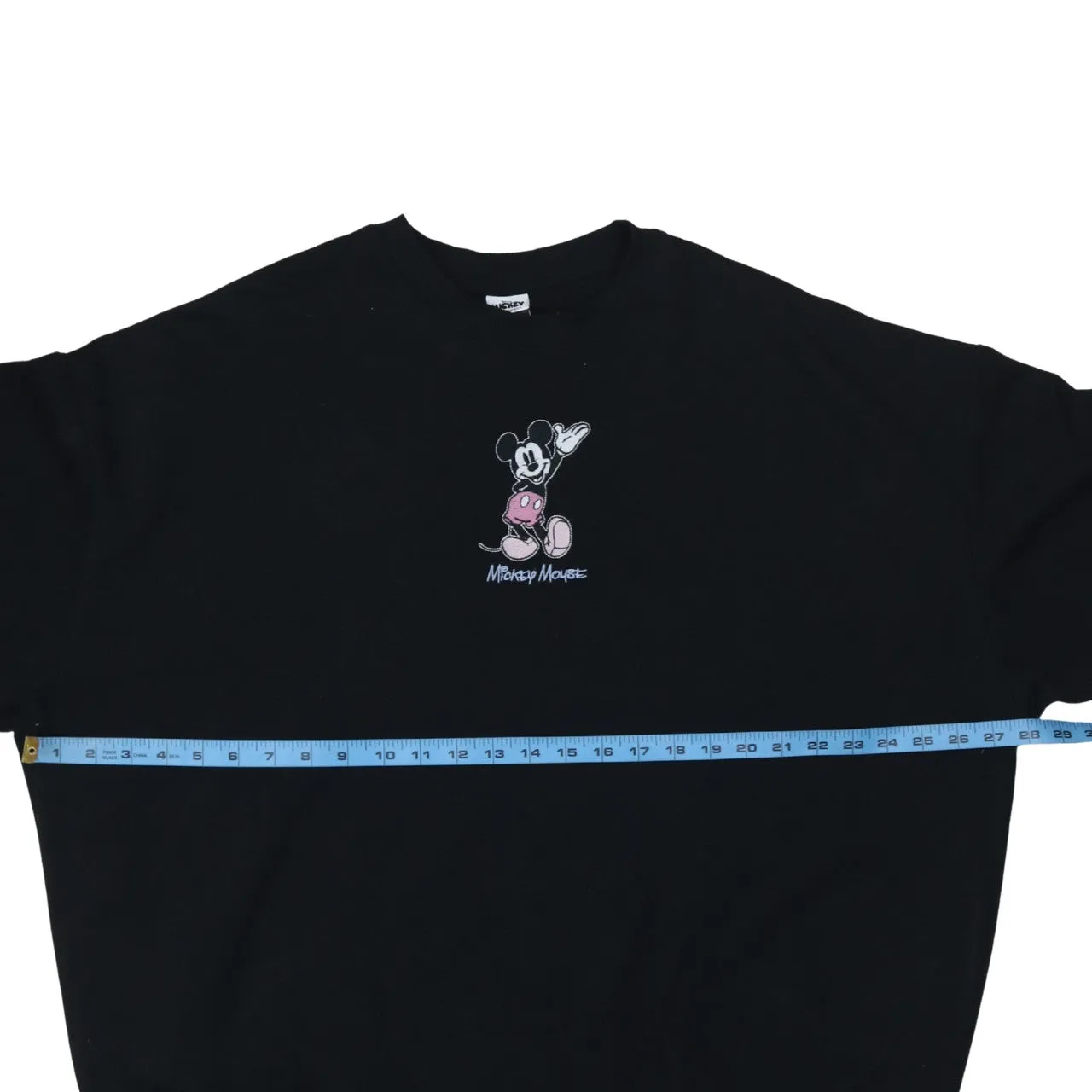 Disney 90's Mickey Mouse Crew Neck Sweatshirt Large Black sold by Vintage Club product image thumbnail 5