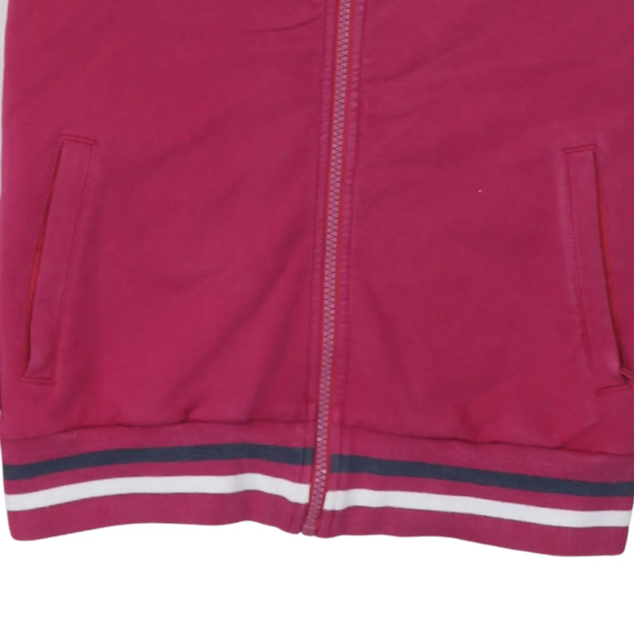 Ellesse 90's Lightweight Full Zip Up Sweatshirt Medium Pink sold by Vintage Club product image thumbnail 4