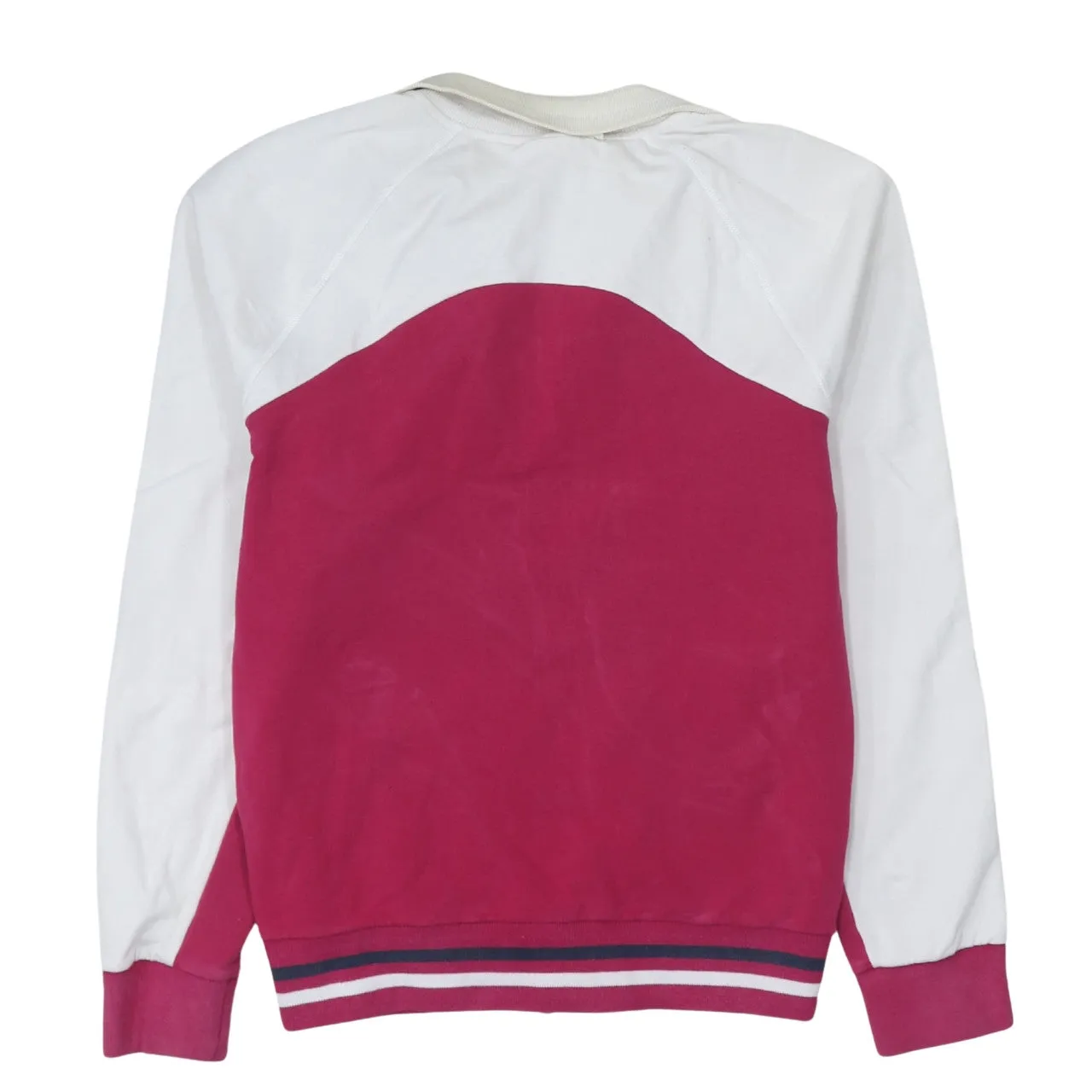 Ellesse 90's Lightweight Full Zip Up Sweatshirt Medium Pink sold by Vintage Club product image thumbnail 2