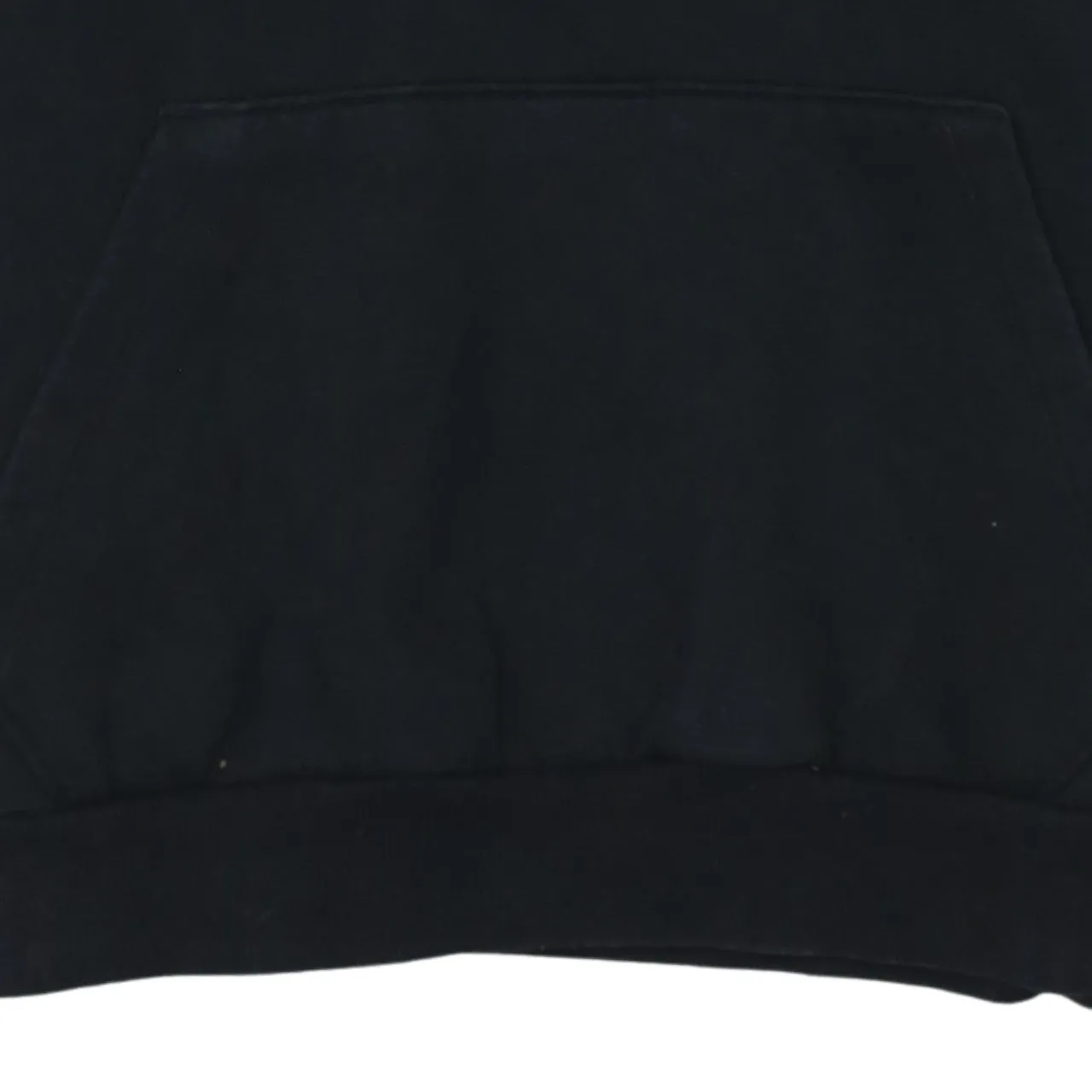 Puma Black Hoodie Women’s Large Printed Logo Front Pouch Fleece Pullover Sweatshirt sold by Vintage Club product image thumbnail 4