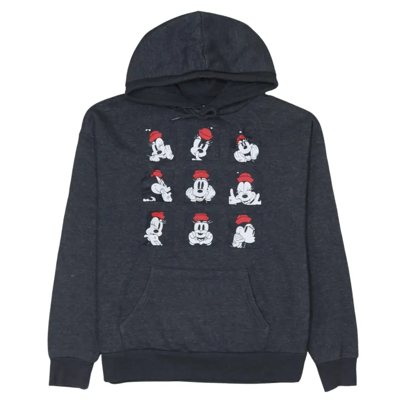Disney 90's Mickey Mouse Pullover Hoodie Small Grey sold by Vintage Club
