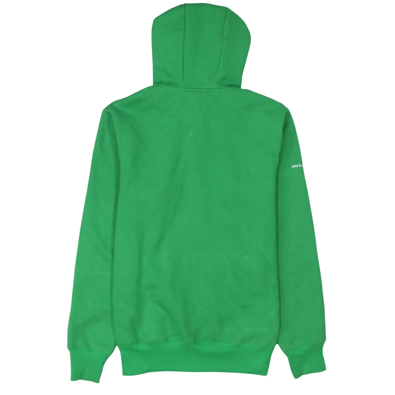 New Balance 90's Drawstring Pockets Full Zip Up Hoodie Large Green sold by Vintage Club product image thumbnail 2