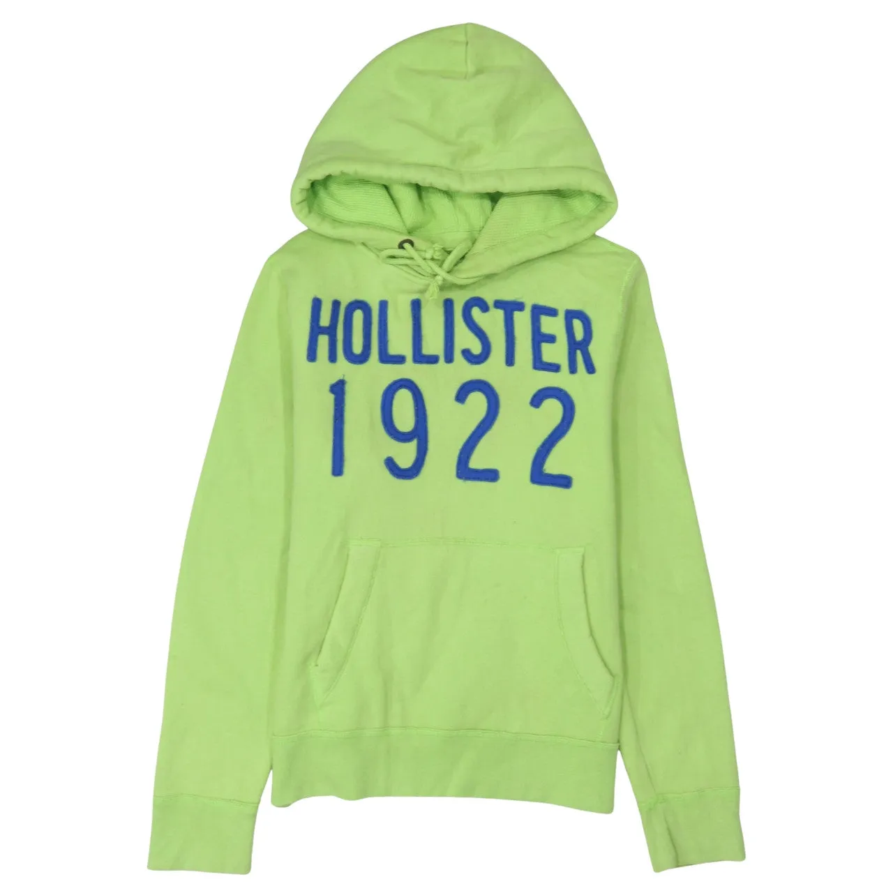 Hollister 90's Spellout Pullover Hoodie Medium Green sold by Vintage Club