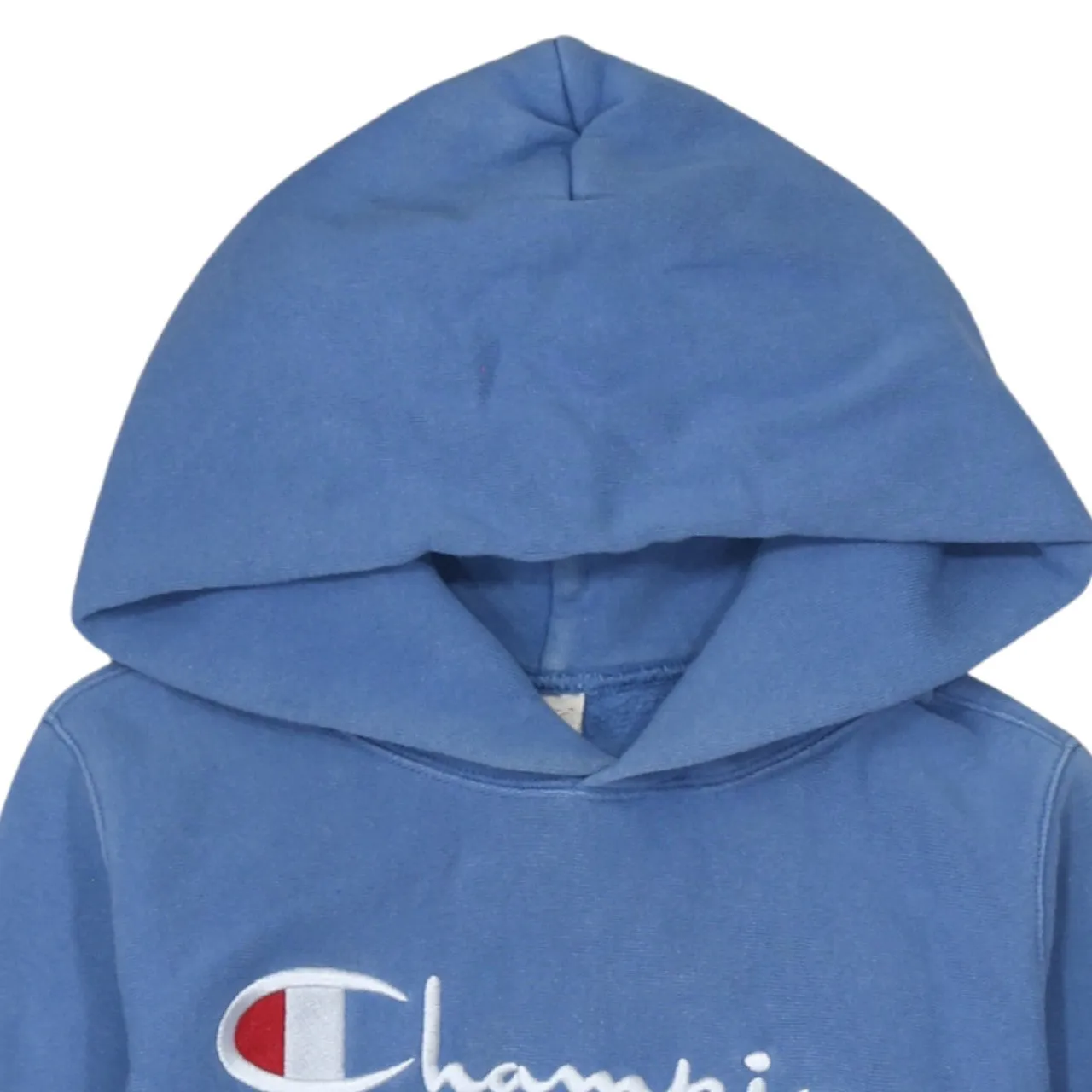 Champion 90's Spellout Pullover Hoodie XSmall Blue sold by Vintage Club product image thumbnail 3