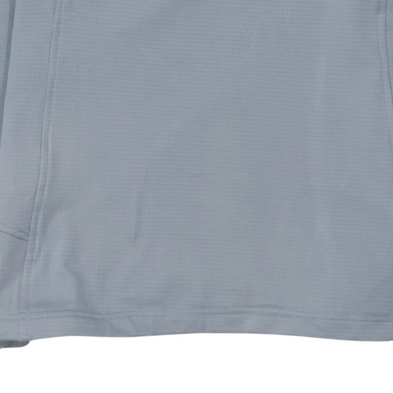 The North Face Light Grey Quarter Zip Sweatshirt Women's Medium Embroidered Logos Thumbholes Pullover Top sold by Vintage Club product image thumbnail 4