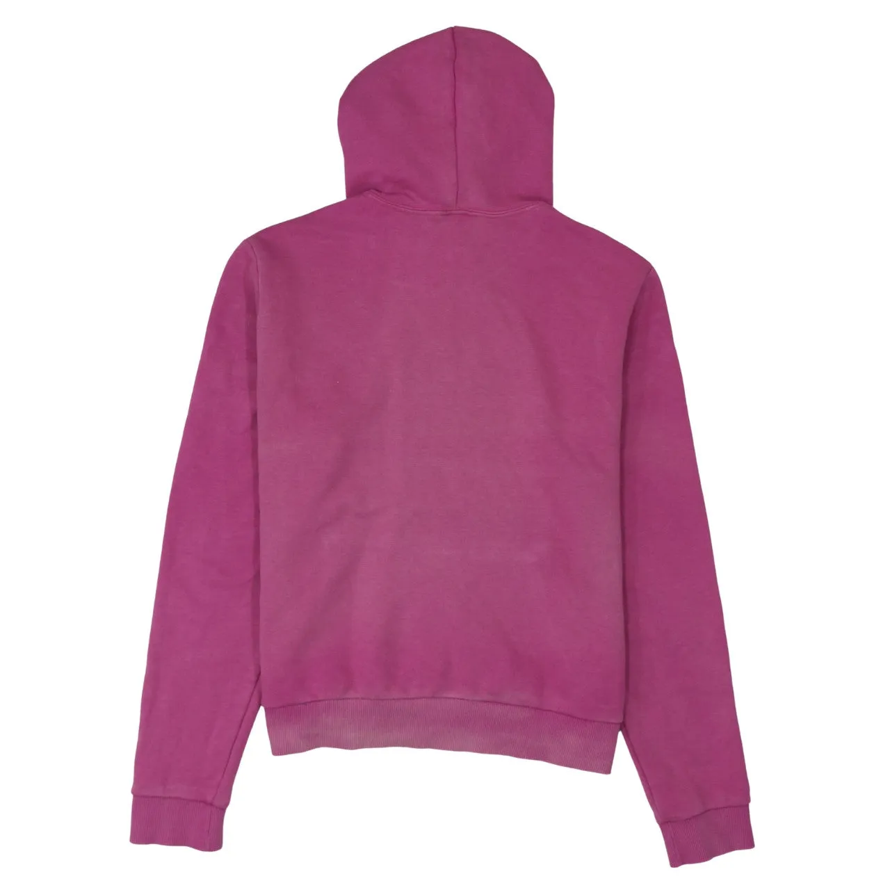 Reebok Magenta Pink Hoodie Women’s Medium Embroidered Chest Logo Front Pocket Pullover Sweatshirt sold by Vintage Club product image thumbnail 2
