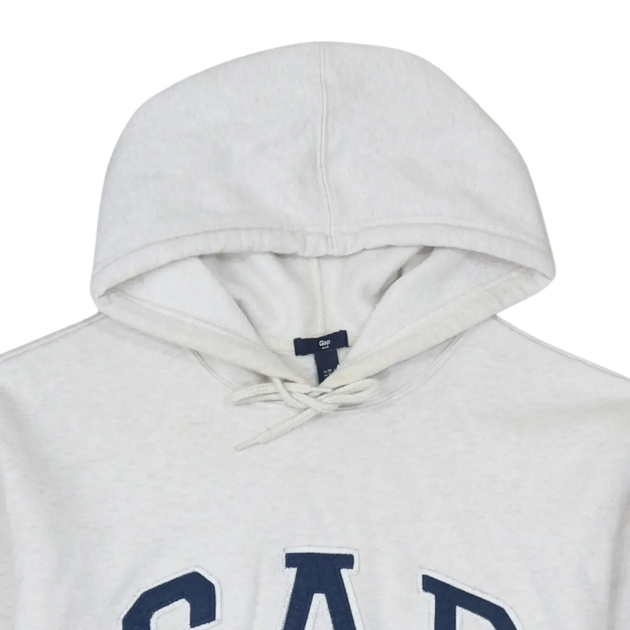 Gap 90's Spellout Pullover Hoodie XLarge Beige Cream sold by Vintage Club product image thumbnail 3