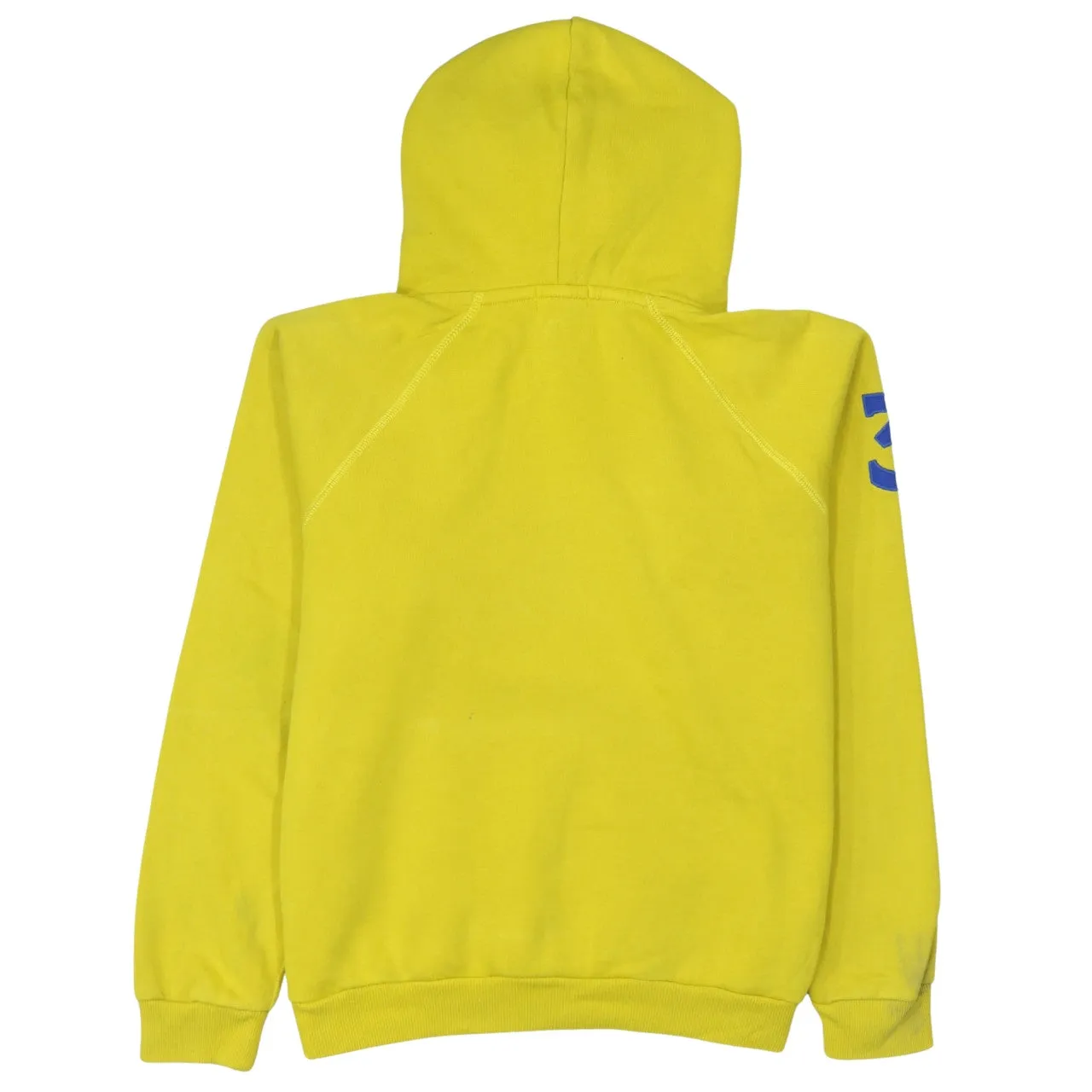 Polo Ralph Lauren 90's Drawstring Pockets Pullover Hoodie Large Yellow sold by Vintage Club product image thumbnail 2