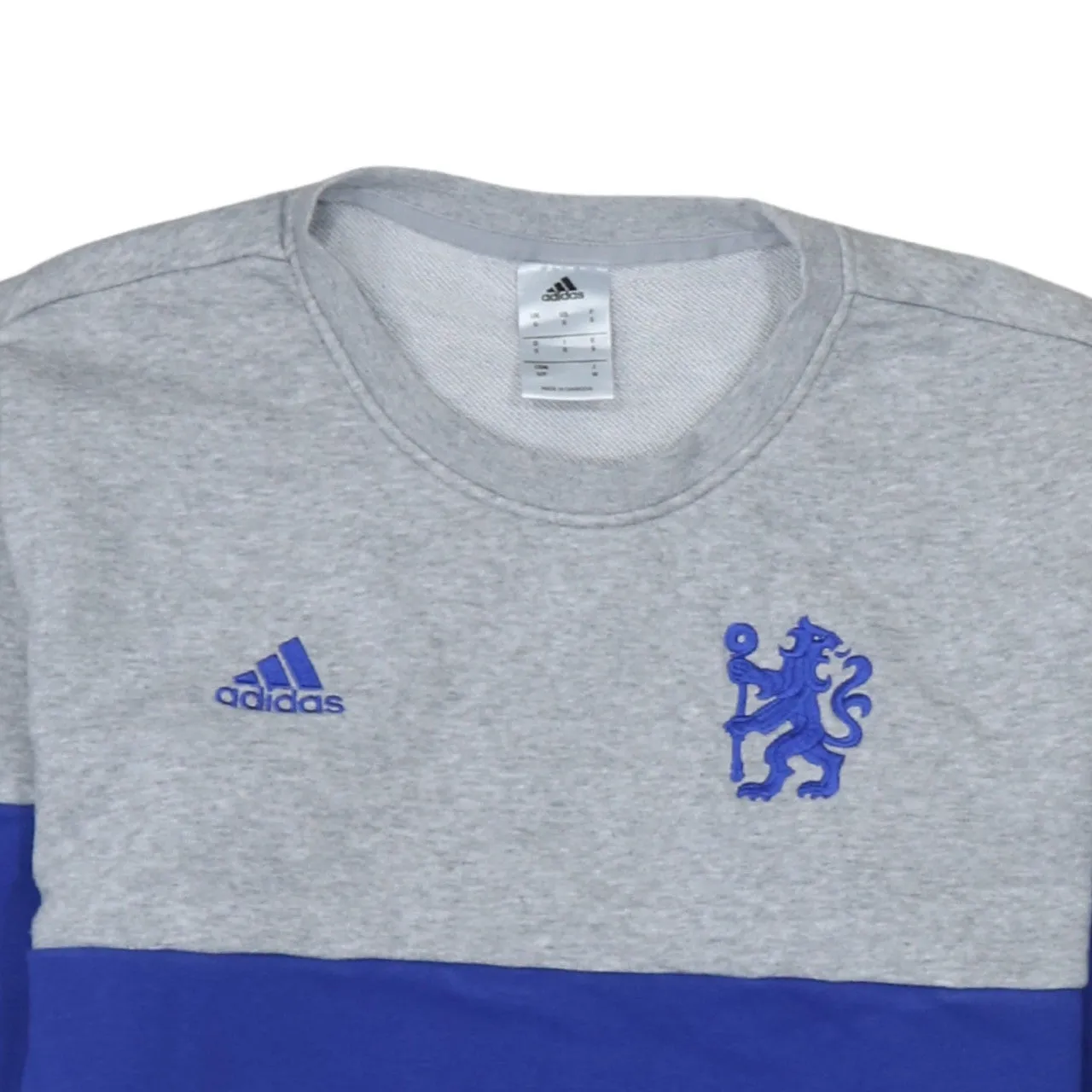 Adidas 90's Lightweight Crew Neck Sweatshirt Small Grey sold by Vintage Club product image thumbnail 3